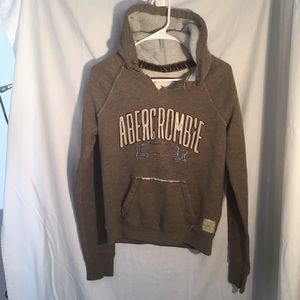 Abercrombie & Fitch hooded sweatshirt Size S